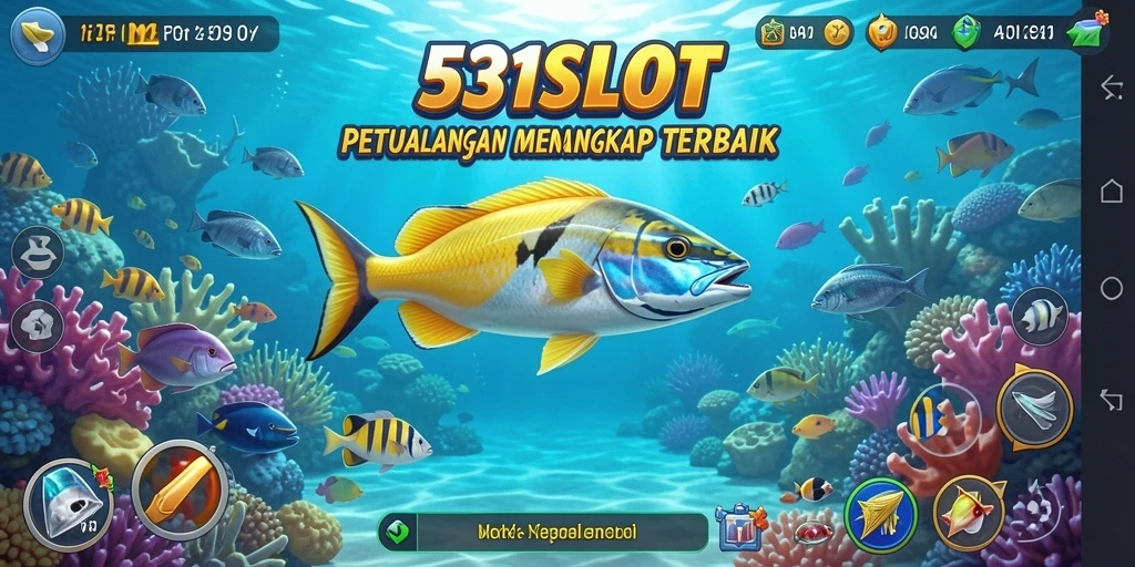Tangkapan ikan yang memukau dalam gameplay 531SLOT.