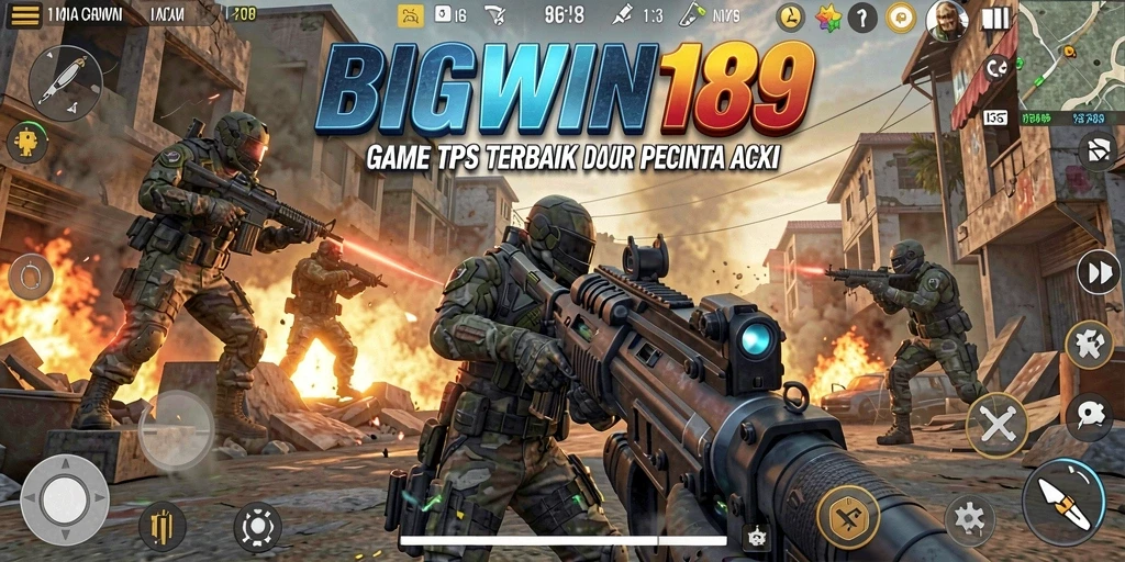 Screenshot gameplay <strong>BIGWIN189</strong> menampilkan aksi tembak-menembak yang seru dan dinamis.