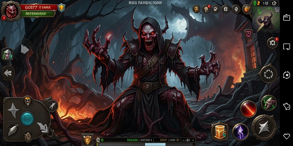 Tampilan gameplay <strong>GOD77</strong> yang menegangkan dan grafis mumpuni.