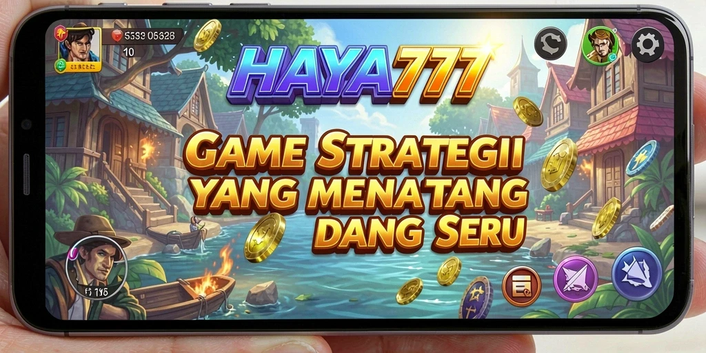 Tampilan gameplay HAYA777 yang mendebarkan dan penuh taktik.