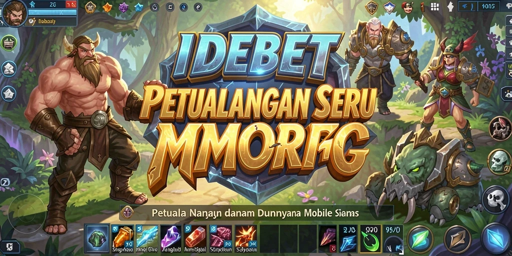 Tampilan gameplay menarik dari dunia luas IDEBET.