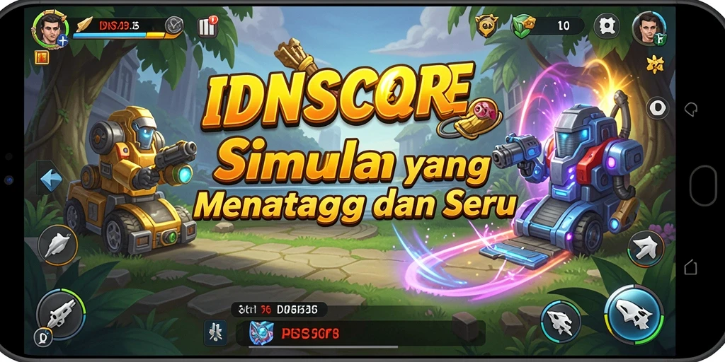 Screenshot IDNSCORE menampilkan gameplay Simulation yang seru dan mendalam.
