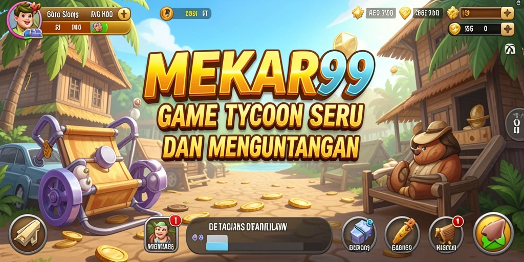 Tampilan gameplay seru di MEKAR99 dengan grafis yang memukau.