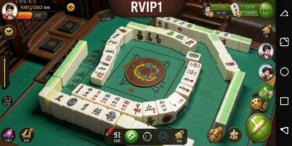 Gameplay Mahjong yang menarik dan penuh tantangan di RVIP1.