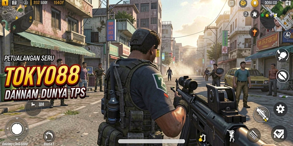 Gameplay menegangkan dan seru di TOKYO88
